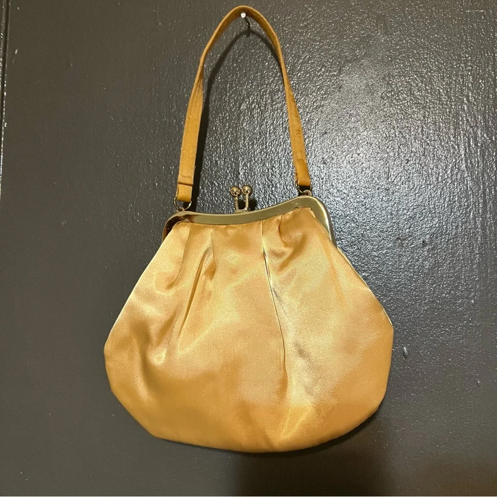 Mini Gold Bag with Butterfly Detail - Picture 3 of 6